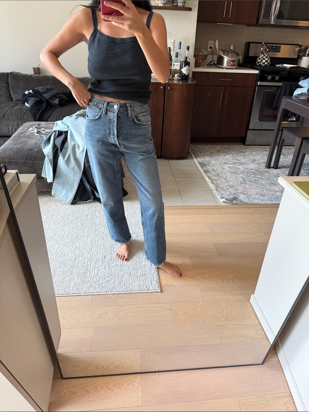 Agolde 90s crop Denim